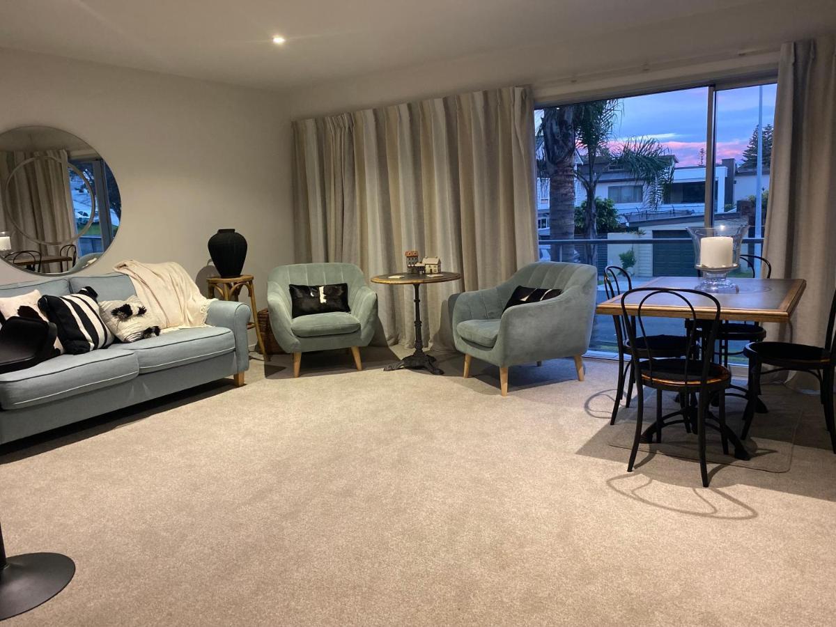 Modern Beach Apartment With Pool & Location Mount Maunganui Εξωτερικό φωτογραφία